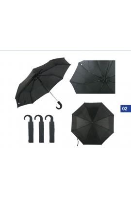 Dáždnik čierny automat