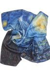 Dámsky šatka s hodvábom Van Gogh