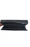 Kožená čierna peňaženka Grosso