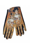 Dámske elegantné rukavičky Gustav Klimt