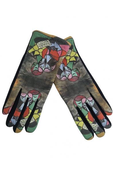 Dámske elegantné rukavičky Gustav Klimt