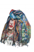 Maľovaný šál