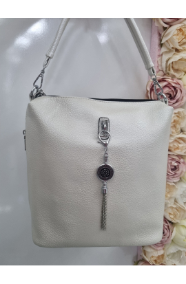 Štýlová metalická Crossbody kabelka Silvia Rosa