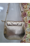 Zlatá Crossbody kabelka Grosso