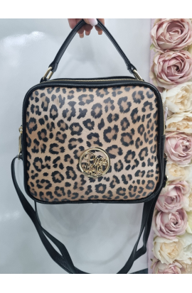 Tigrovaná Crossbody kabelka Prestige