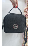 Čierna Crossbody kabelka Prestige