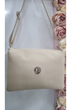 Béžová crossbody kabelka Grosso