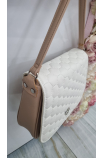 Trendy hnedá crossbody kabelka Grosso