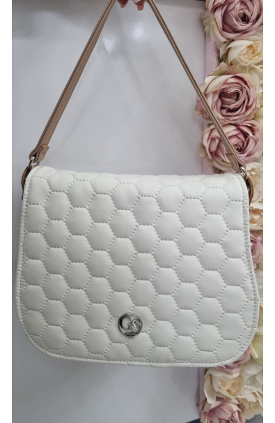 Trendy hnedá crossbody kabelka Grosso