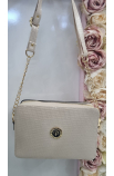 Štýlová zlatá crossbody kabelka Prestige