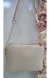 Štýlová zlatá crossbody kabelka Prestige