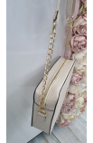 Štýlová zlatá crossbody kabelka Prestige