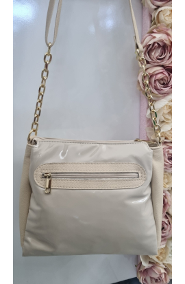 Crossbody béžová kabelka Prestige