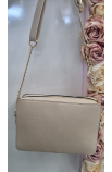 Štýlová béžová crossbody kabelka Prestige
