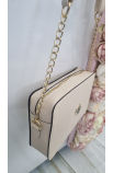 Štýlová béžová crossbody kabelka Prestige