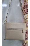 Štýlová béžová Crossbody kabelka Grosso