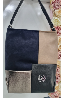 Zelené kabelka s crossbody ramienkom Grosso