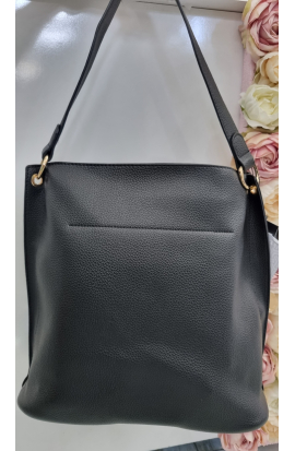 Elegantn&aacute; čierna crossbody kabelka Nobo