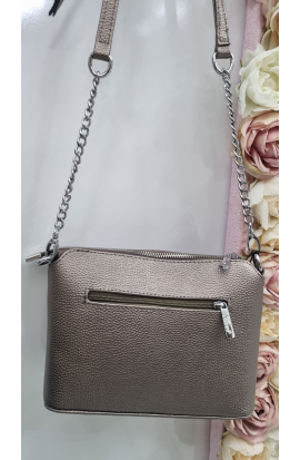 Crossbody metalick&aacute; mal&aacute; kabelka Karen