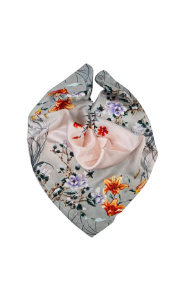 Šatka farebná s hodvábom