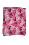 Šál ružový s hodvábom