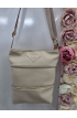 Béžová crossbody kabelka Grosso