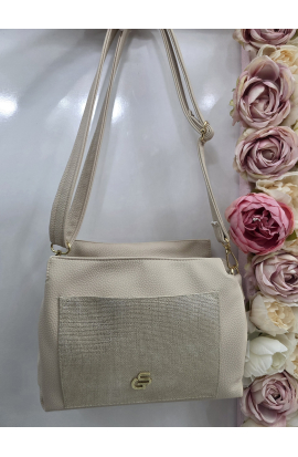 Perleťová crossbody kabelka Grosso