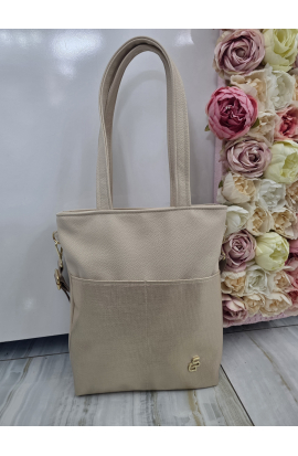 B&eacute;žov&aacute; kabelka do ruky Grosso