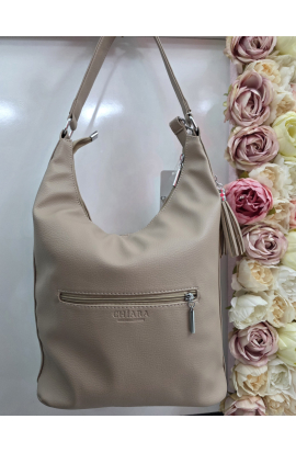 Slabo-hned&aacute; kabelka na plece Chiara