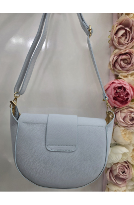 &Scaron;t&yacute;lov&aacute; modr&aacute; Crossbody kabelka Vera Italy