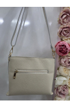 Štýlová béžová Crossbody kabelka Grosso