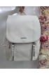 Biely dámsky ruksak Silvia Rosa