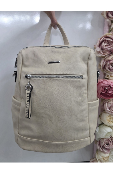 Jednoduchý dámsky ruksak Silvia