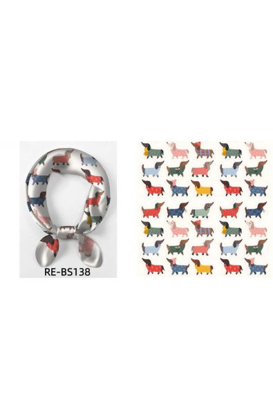 Dámska šatka farebná