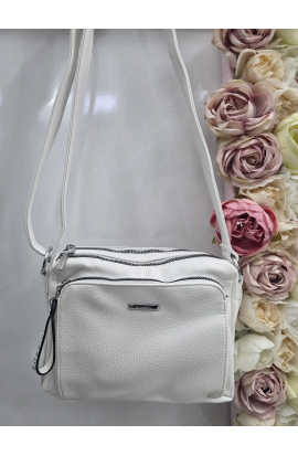 Štýlová bordová crossbody kabelka Silvia Rosa