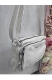 Štýlová bordová crossbody kabelka Silvia Rosa