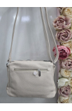 Štýlová hnedá crossbody kabelka Silvia Rosa