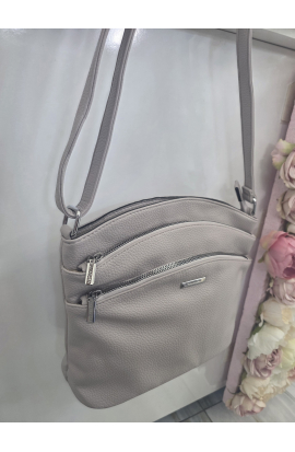 &Scaron;edohned&aacute; crossbody kabelka Siliva Rosa
