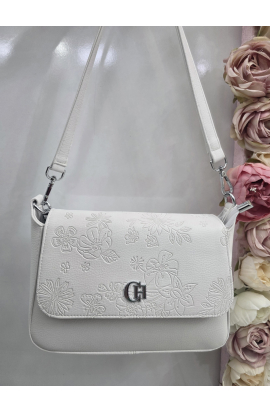 Biela crossbody kabelka Karen