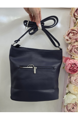 Modr&aacute; crossbody kabelka Silvia Rosa