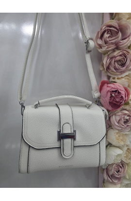 &Scaron;t&yacute;lov&aacute; biela crossbody kabelka Silvia Rosa