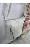 Jednoduchá bordová crossbody kabelka Silvia