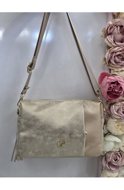 Hnedá crossbody kabelka Grosso