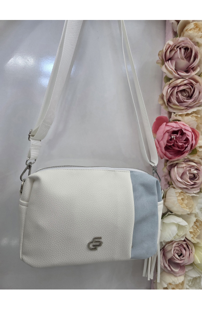 Čierna crossbody kabelka Grosso
