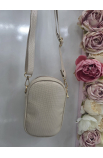 Štýlová béžová Crossbody kabelka Prestige