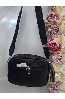 Men&scaron;ia čierna crossbody kabelky Silvia Rosa