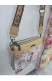 Štýlová farebná crossbody kabelka Sweetland