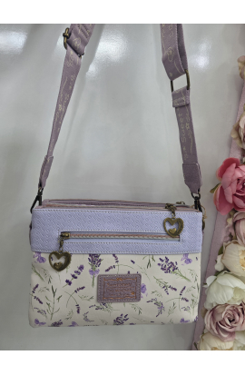 &Scaron;t&yacute;lov&aacute; farebn&aacute; crossbody kabelka Sweetland