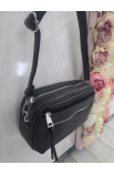Čierna crossbody kabelka Herison