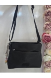 Športová čierna crossbody kabelka